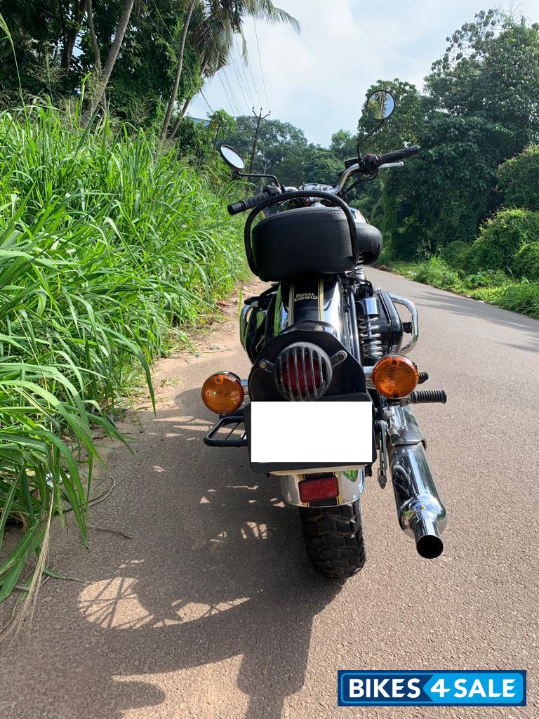 Black Royal Enfield Classic Chrome