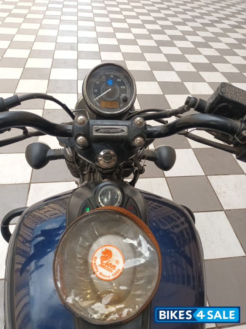 Dark Blue Bajaj Avenger Street 150