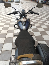 Dark Blue Bajaj Avenger Street 150