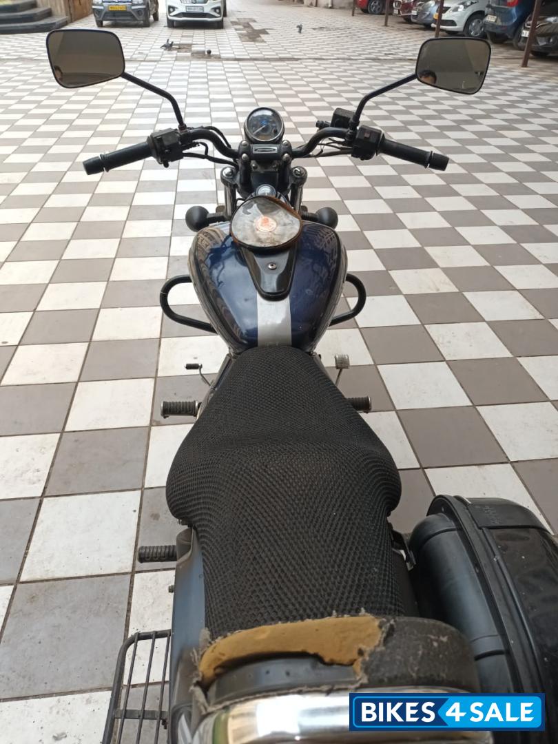 Dark Blue Bajaj Avenger Street 150
