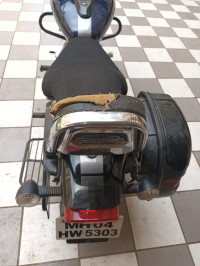 Dark Blue Bajaj Avenger Street 150