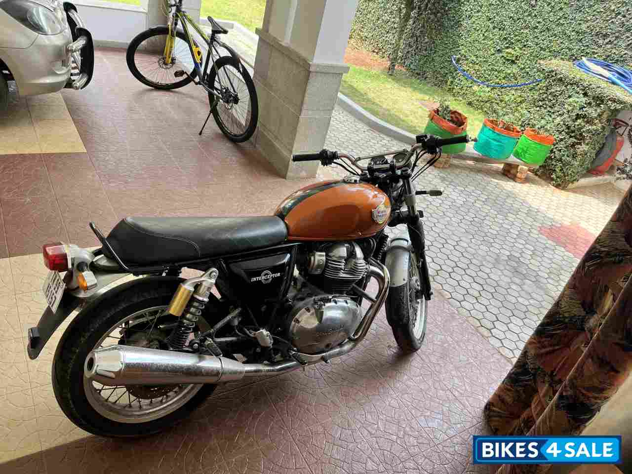 Orange Crush Royal Enfield Interceptor 650 Twin