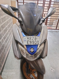 Grey Suzuki Burgman Street