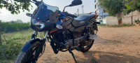 Ebony Black Bajaj Pulsar 125 Carbon Fibre Disc Single Seat