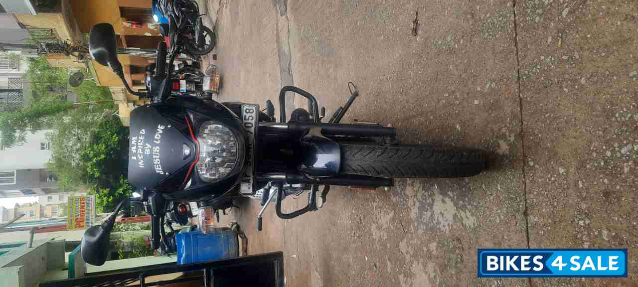 Ebony Black Bajaj Pulsar 125 Carbon Fibre Disc Single Seat