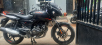 Ebony Black Bajaj Pulsar 125 Carbon Fibre Disc Single Seat