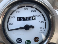 Silver Royal Enfield Bullet Electra