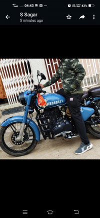Royal Enfield Classic Signals Airborne Blue 2019 Model