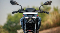 Black New Bajaj Pulsar N250 Dual Channel ABS