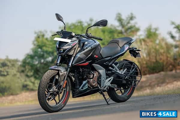 Black New Bajaj Pulsar N250 Dual Channel ABS
