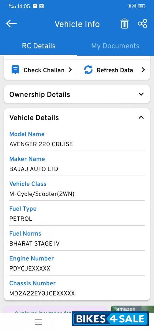 Bajaj Avenger Cruise 220