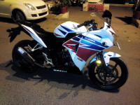 Tricolor White Honda CBR 250R