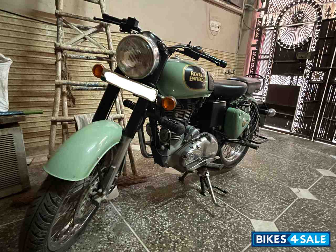 Mint Green Royal Enfield Classic 350