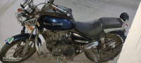 Blue Royal Enfield Thunderbird 350