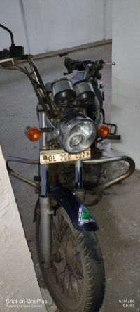 Blue Royal Enfield Thunderbird 350