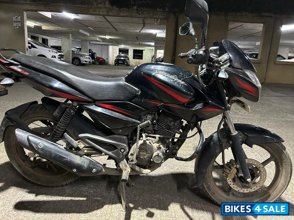 Black - Red Bajaj Pulsar 135LS