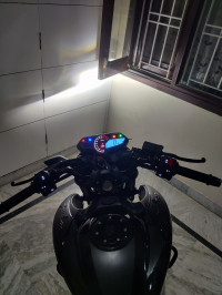 Black Bajaj Pulsar N160 Dual Channel ABS