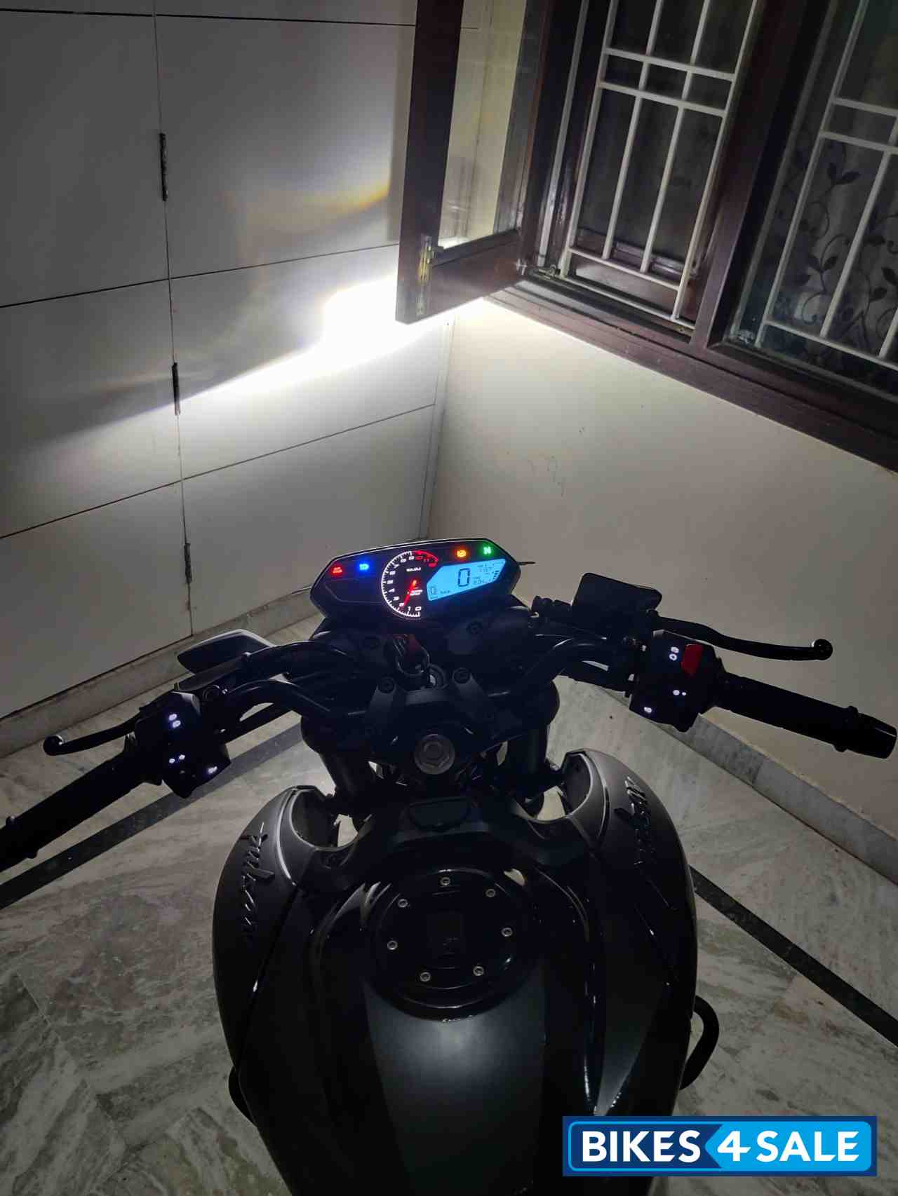 Black Bajaj Pulsar N160 Dual Channel ABS