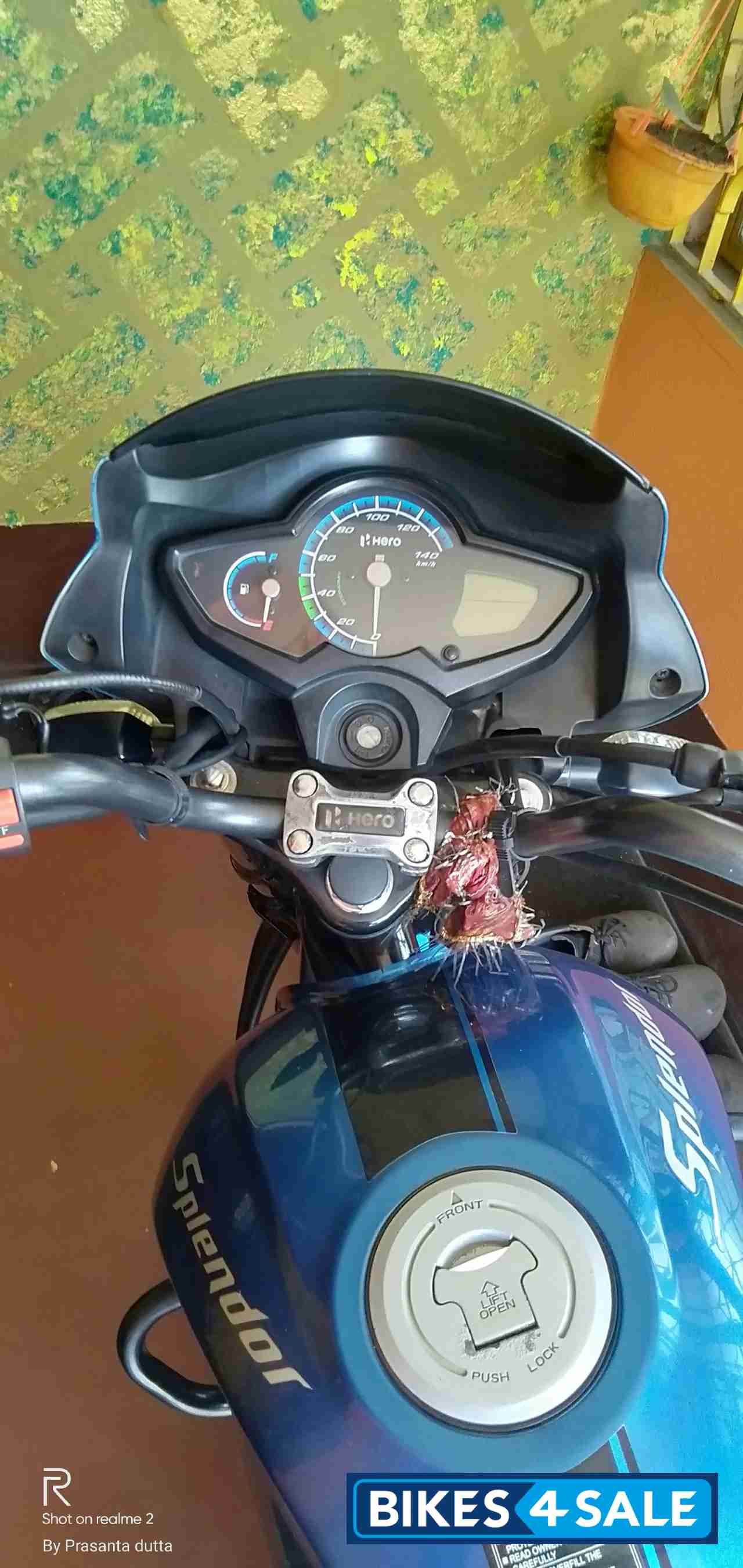 Metalic Blue Hero Splendor iSmart 110 FI BS-VI