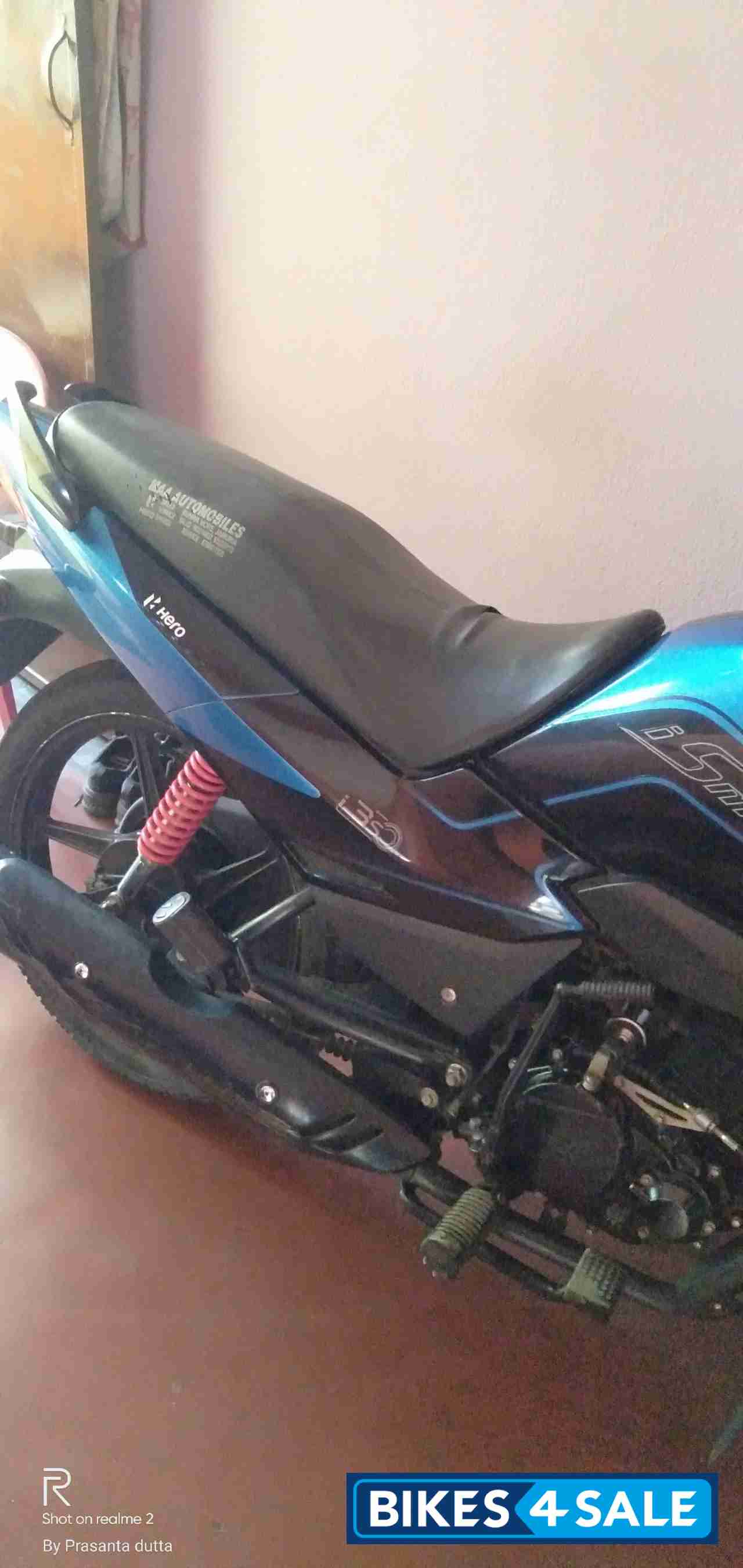 Metalic Blue Hero Splendor iSmart 110 FI BS-VI