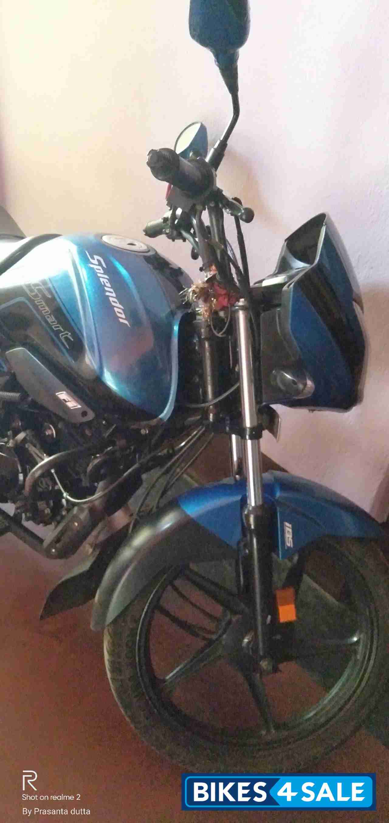 Metalic Blue Hero Splendor iSmart 110 FI BS-VI