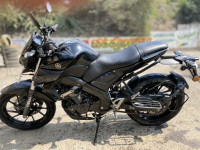 Black Yamaha MT-15 BS6
