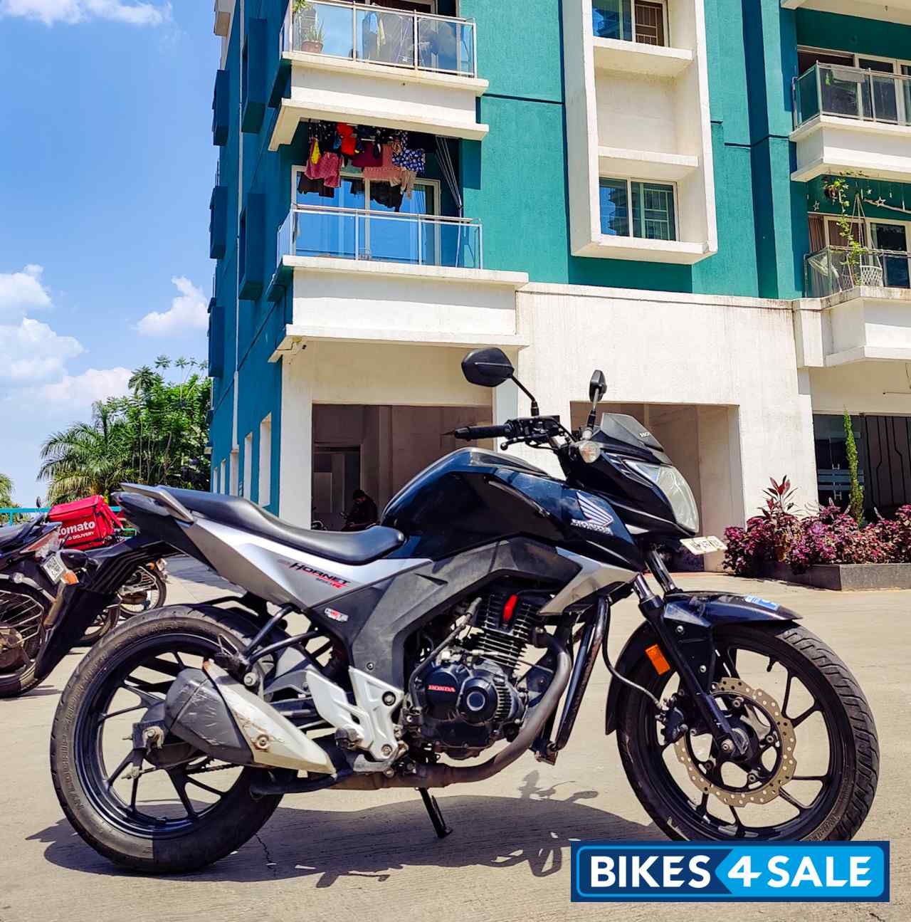 Black Honda CB Hornet 160R