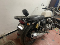 Ice Queen White Royal Enfield Continental GT 650 Twin