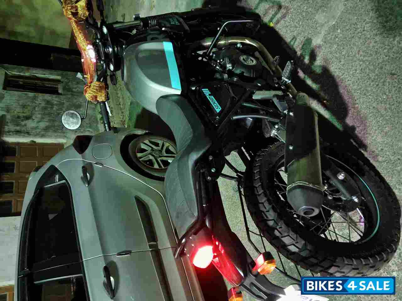 Silver Spirit Royal Enfield Scram 411