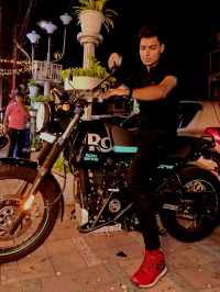 Silver Spirit Royal Enfield Scram 411