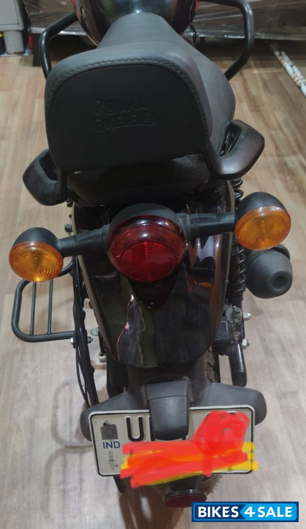 Rebel Red Royal Enfield Hunter 350 Metro