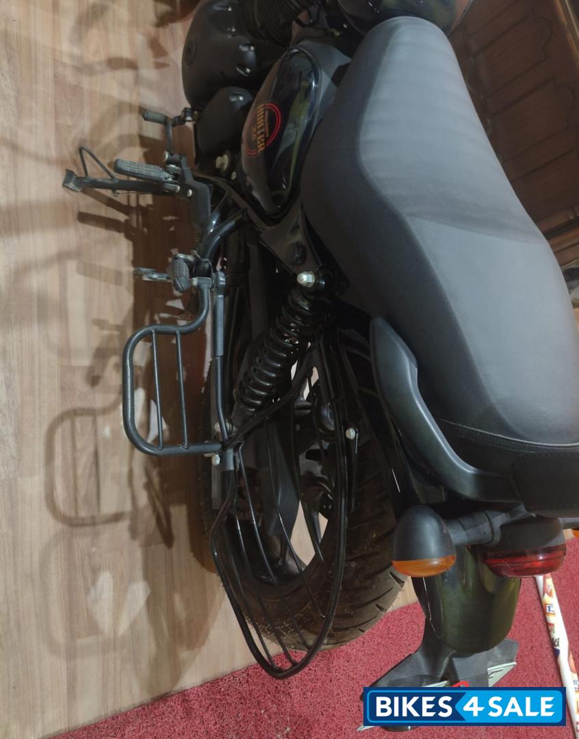 Rebel Red Royal Enfield Hunter 350 Metro