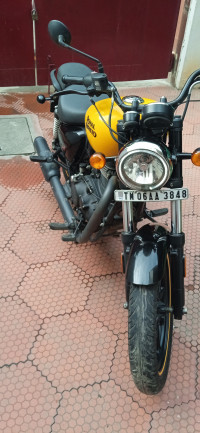 Yellow Royal Enfield Meteor 350