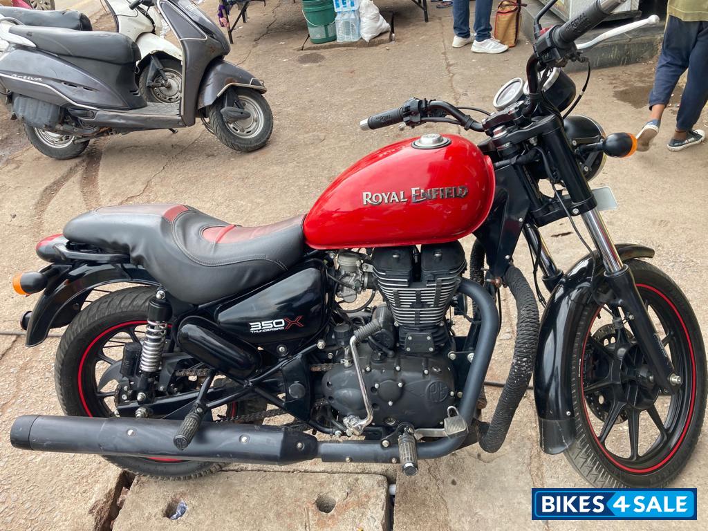 Red Royal Enfield Thunderbird X 350