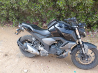 Black Yamaha FZ FI V3 BS6