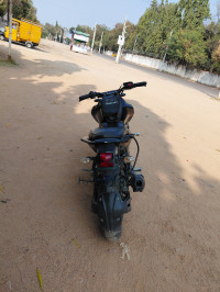 Black Yamaha FZ FI V3 BS6