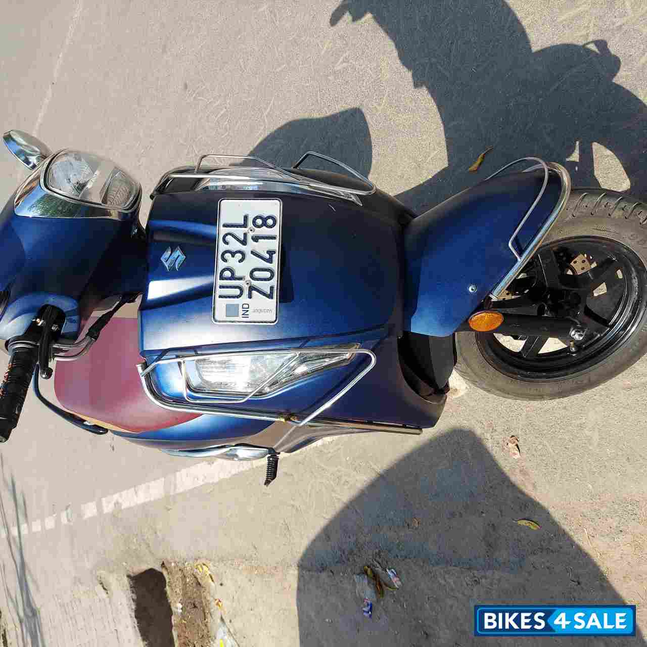 Mate Blue Suzuki Access 125 Bluetooth Enabled Mate Blue Suzuki Access 125 Bluetooth Enabled