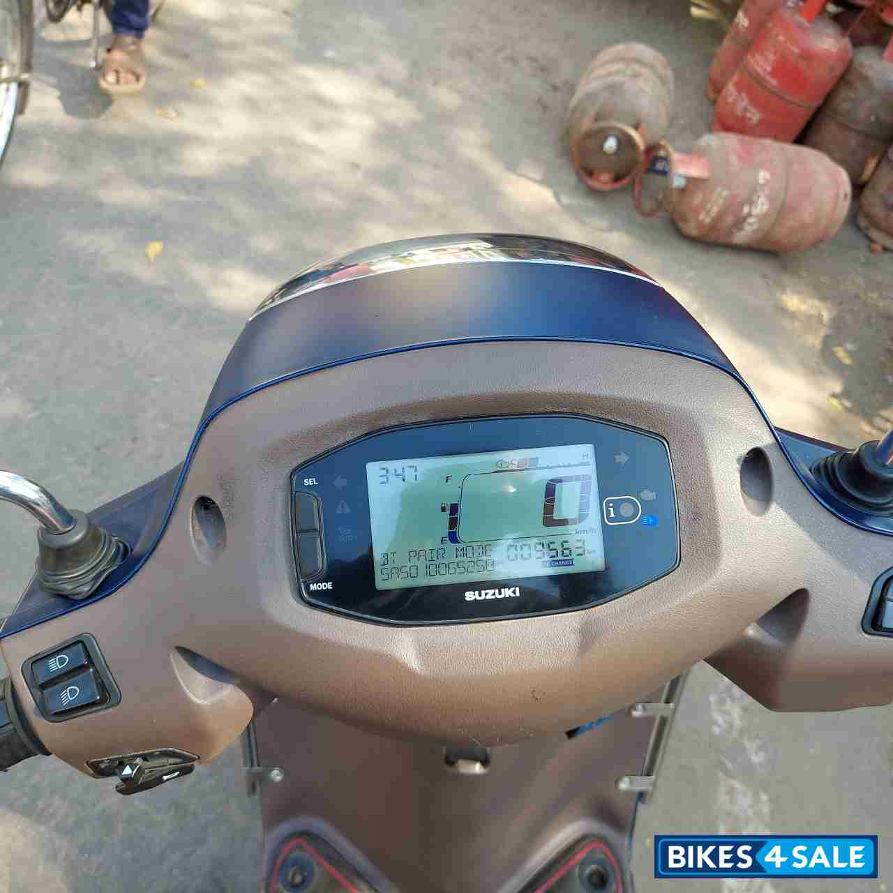 Mate Blue Suzuki Access 125 Bluetooth Enabled