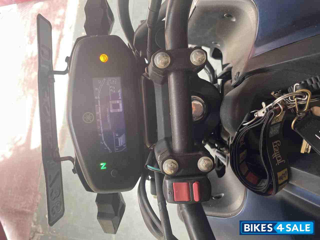 Matt Blue Yamaha FZ-S FI V3