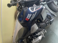 Matt Blue Yamaha FZ-S FI V3