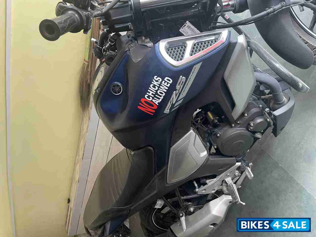 Matt Blue Yamaha FZ-S FI V3