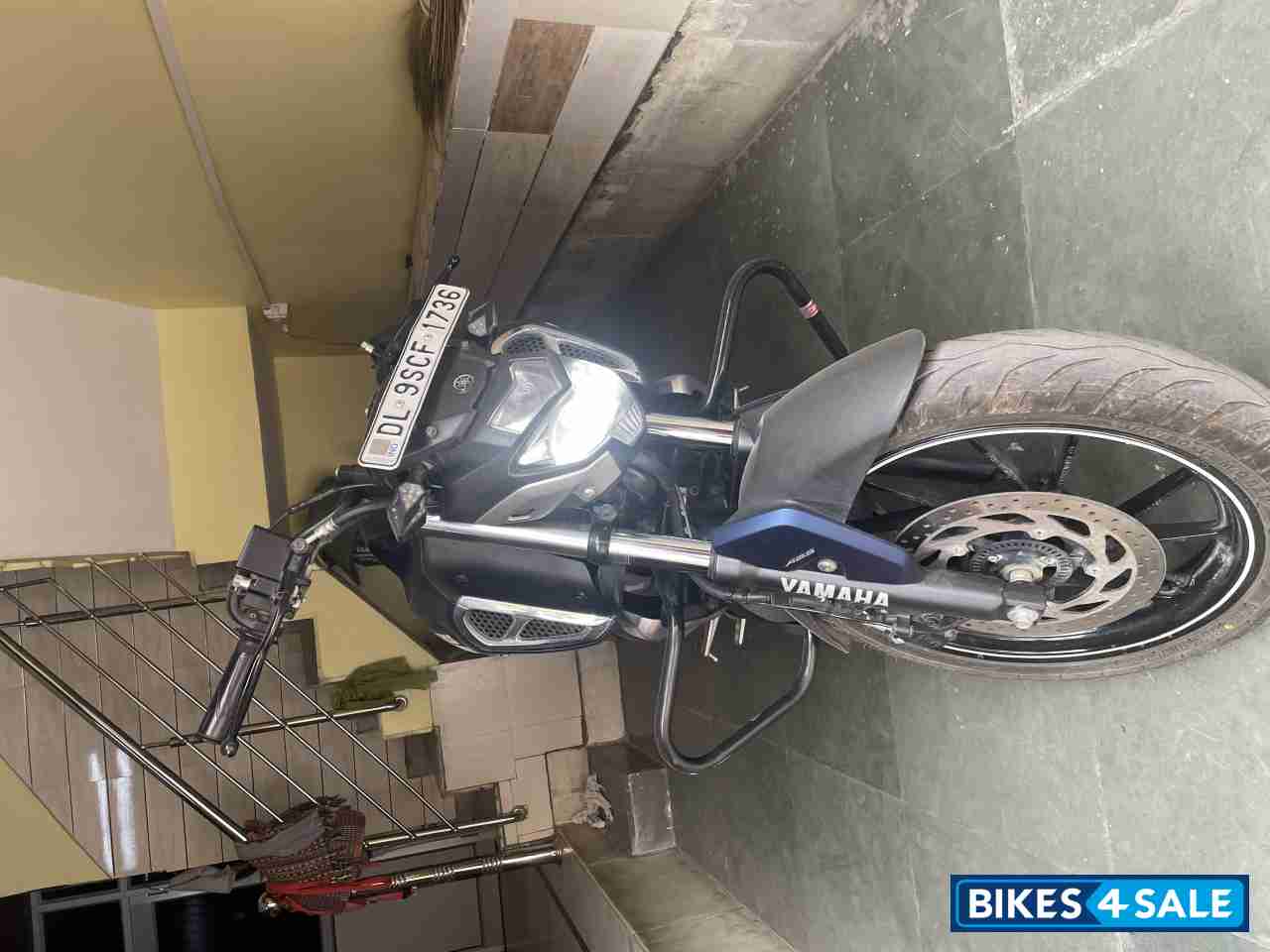 Matt Blue Yamaha FZ-S FI V3