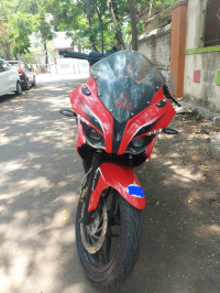 Red Bajaj Pulsar RS 200 ABS
