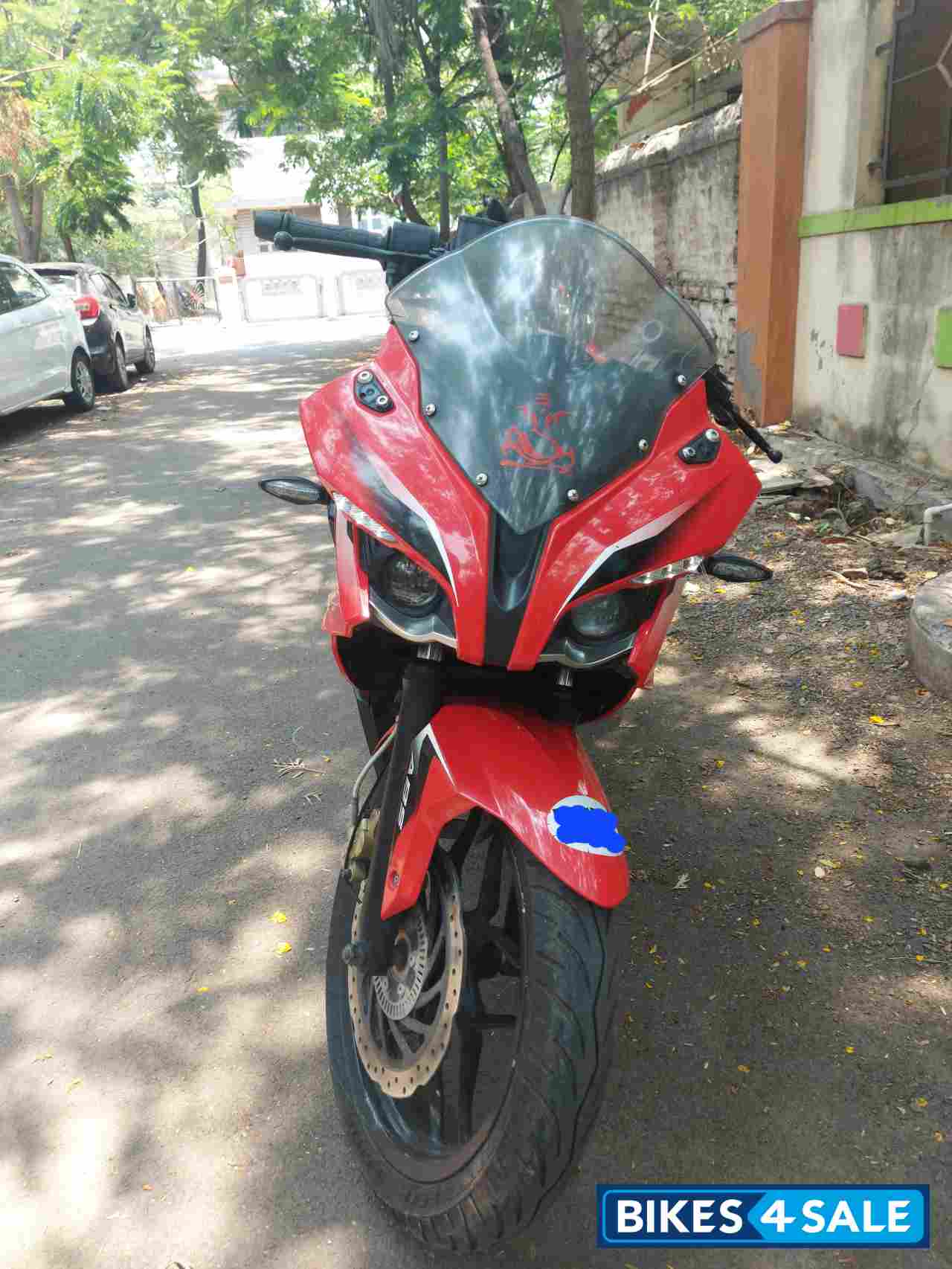 Red Bajaj Pulsar RS 200 ABS Red Bajaj Pulsar RS 200 ABS