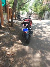Red Bajaj Pulsar RS 200 ABS
