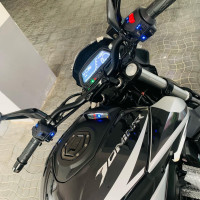 Black And Grey Bajaj Dominar 250