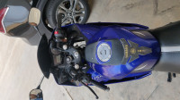 Blue Yamaha YZF R15 V2