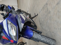 Blue Yamaha YZF R15 V2