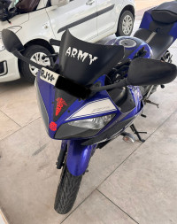 Blue Yamaha YZF R15 V2