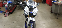 Silver With Blue Yamaha R15M
